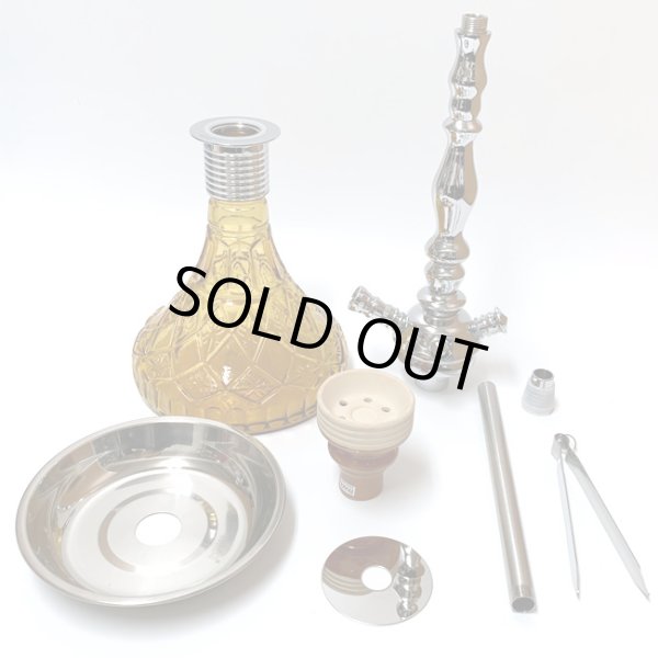 画像7: 【マルチホース可能】 MYA - Econo Diablo Hookah/ アンバー  【 日本語説明書付き / シーシャ用 フーカー 水パイプ 】 (7)