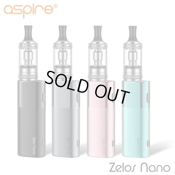 画像1: Aspire  - Zelos Nano Kit【初心者おすすめ ／ 電子タバコ ／ VAPEスターターキット】 (1)