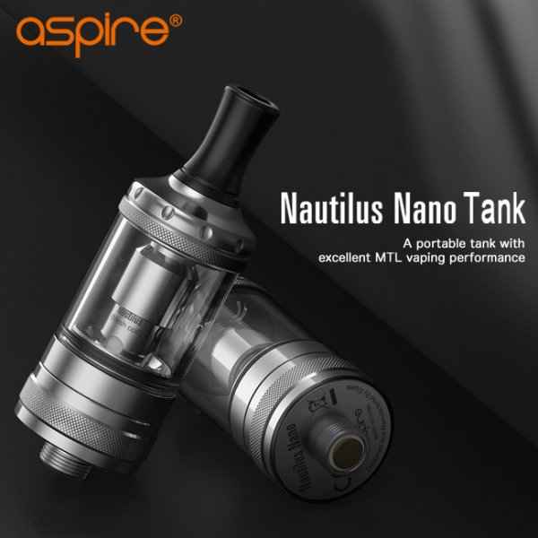 画像1: Aspire  - Nautilus Nano Tank 【電子タバコ ／ VAPE アトマイザー】 (1)