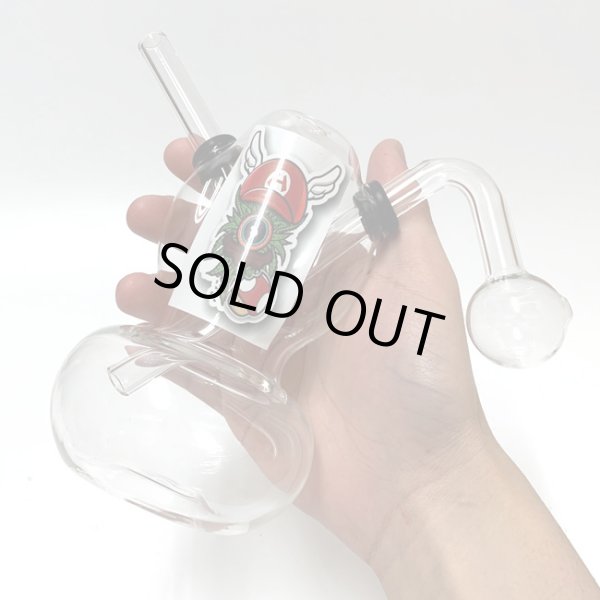 画像5: アメリカ製 ウォータークラックパイプ　with ステッカー  (5)