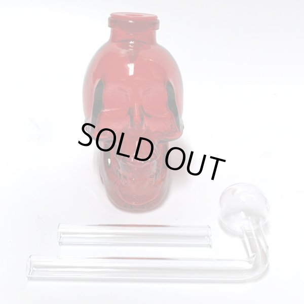 画像8: アメリカ製 スカルデザイン ウォータークラックパイプ (8)