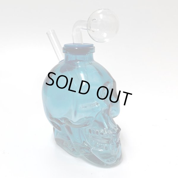 画像3: アメリカ製 スカルデザイン ウォータークラックパイプ (3)