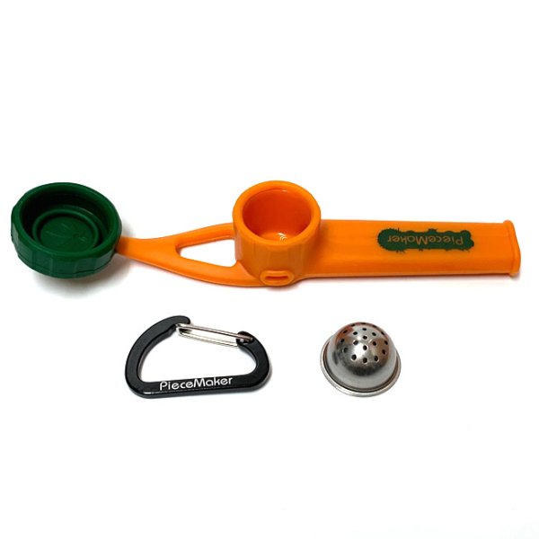 画像6: Piecemaker - Karma Go! キャップ&カラビナ付きシリコンパイプ (6)