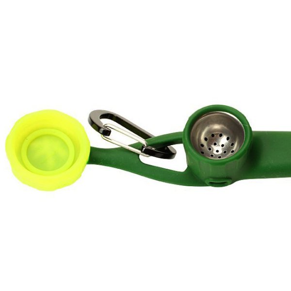 画像10: Piecemaker - Karma Go! キャップ&カラビナ付きシリコンパイプ (10)