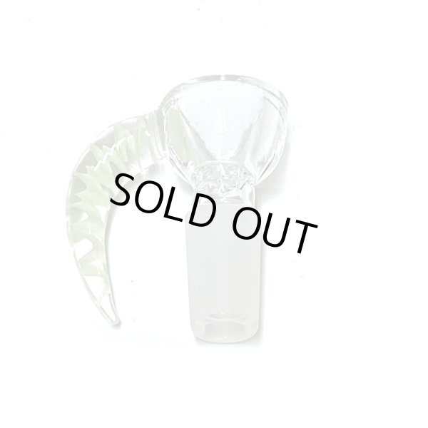 画像4: Glass on Glass Spiked Bowl - ガラスボング 水パイプ用 火皿 / 14mm オス型 (4)