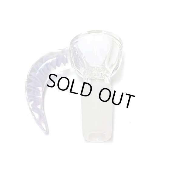 画像6: Glass on Glass Spiked Bowl - ガラスボング 水パイプ用 火皿 / 14mm オス型 (6)