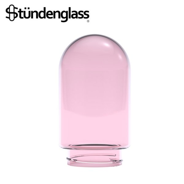 画像1: （正規品） Stundenglass - Single Pink Glass Globe グラビティ フーカー & ボング 専用ガラスグローブ  （1個） (1)