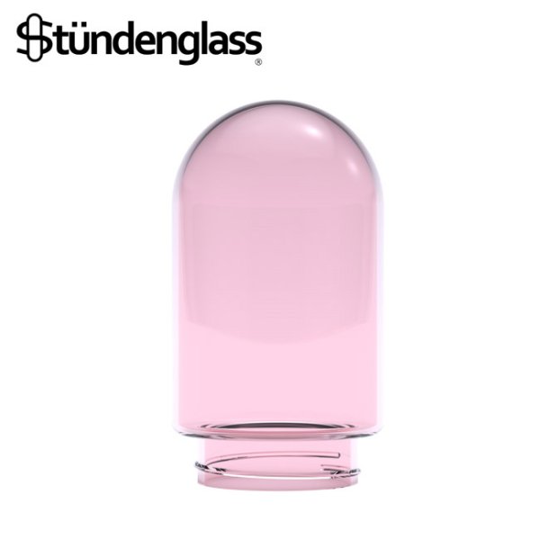 画像1: （正規品） Stundenglass - Single Pink Glass Globe グラビティボング & フーカー 専用ガラスグローブ  （1個） (1)