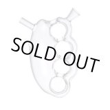 画像: メリケンサック型 ガラス バブラー パイプ