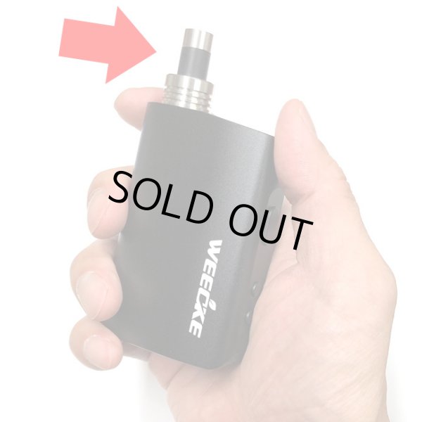 画像2: Weecke - C VAPOR 5.0 &C VAPOR LOOP(ウィーキーシーベイパー 5.0/ループ ) 兼用 ドリップチップ (2)