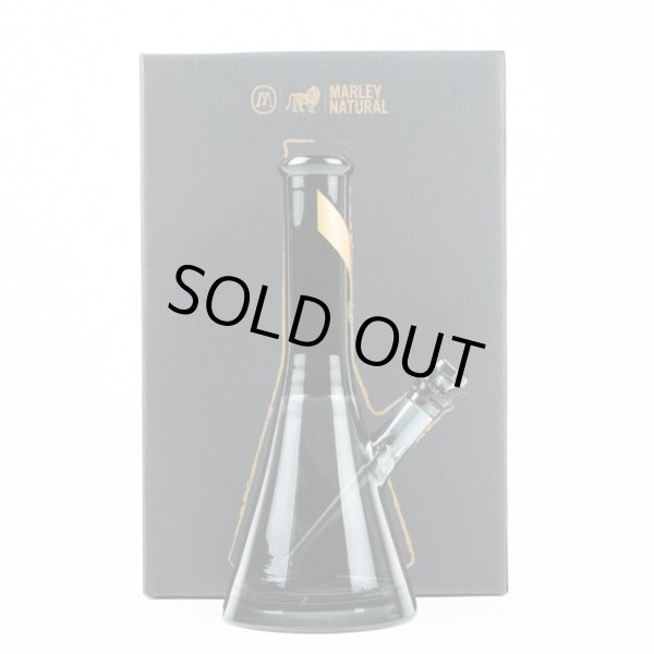 画像11: MARLEY NATURAL - Smoked Glass Water Pipe マーリーナチュラル アイスボング (11)