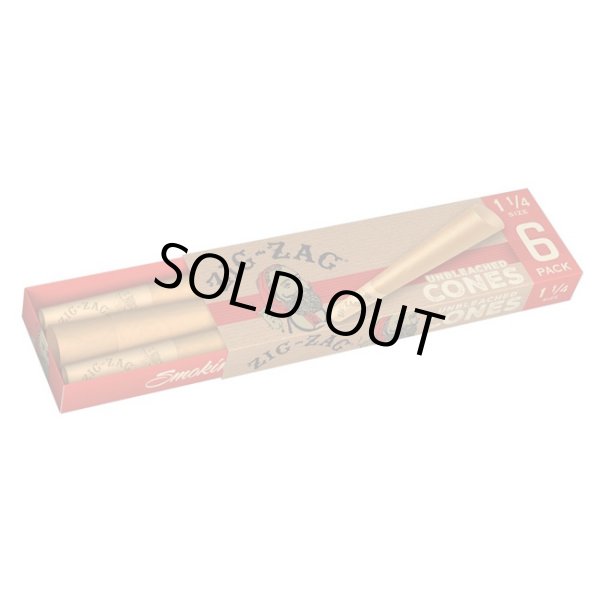 画像2: Zig Zag  - 1 1/4サイズ プレロールド コーン6本入り (2)