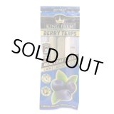 画像: KING PALM - Berry Terps Pre-Rolled ナチュラルリーフラップ 2本入り