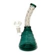 画像3: Stemless Twisted Glass Bong ステムレス ツイステッド ガラスボング 20cm (3)