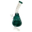 画像5: Stemless Twisted Glass Bong ステムレス ツイステッド ガラスボング 20cm (5)