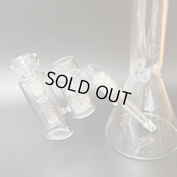 画像5: Double Tree Ash Catcher ガラスボング用 拡張チャンバーパーツ 45°（14mm／18mm） (5)