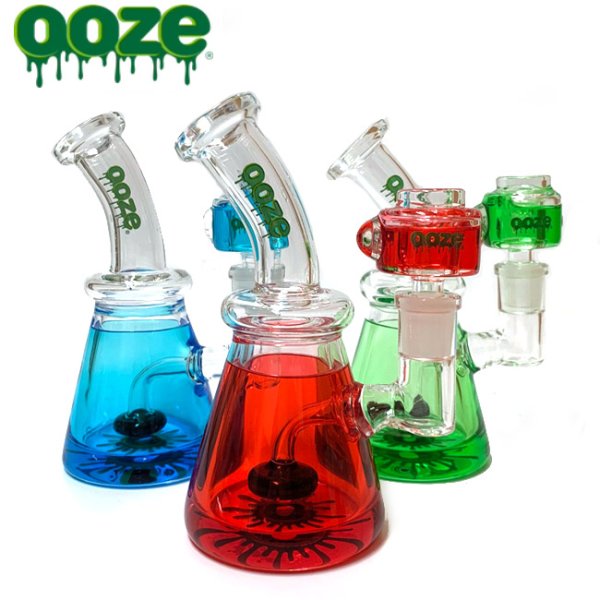 画像1: OOZE - Glyco Glycerin Chilled Glass Bong  冷却式 ガラス ボング (1)