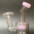 画像2: Small Stemless 4Tree Glass Bong スモールステムレス4ツリーガラスボング 15.5cm (2)