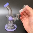 画像4: Small Stemless 4Tree Glass Bong スモールステムレス4ツリーガラスボング 15.5cm (4)