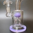 画像3: Small Stemless 4Tree Glass Bong スモールステムレス4ツリーガラスボング 15.5cm (3)