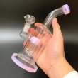 画像7: Small Stemless 6Tree Glass Bong スモールステムレス6ツリーガラスボング 20cm (7)