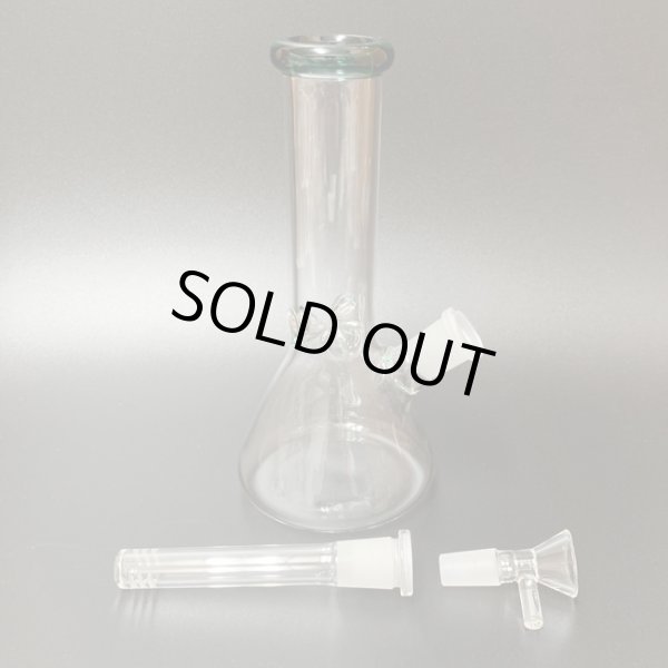 画像7: フラスコ型ガラスアイスボング 20cm (7)