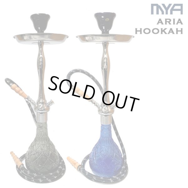 画像1: 【マルチホース可能】 MYA - Econo Aria Hookah  【 日本語説明書付き　／ シーシャ用 フーカー 水パイプ 】 (1)