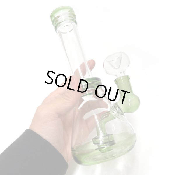 画像8: Stemless Showerhead Glass Bong ステムレス シャワーヘッド ガラスボング 20cm (8)