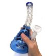 画像8: Stemless Twisted Glass Bong ステムレス ツイステッド ガラスボング 20cm (8)