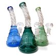 画像1: Stemless Twisted Glass Bong ステムレス ツイステッド ガラスボング 20cm (1)