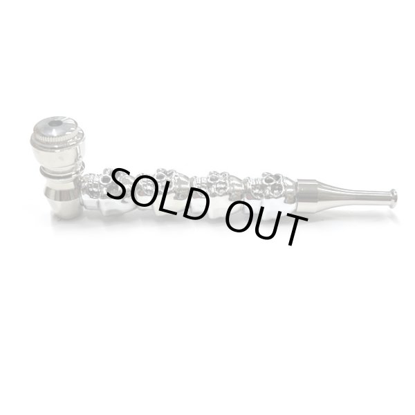 画像5: スカルカバー ニッケルパイプ (5)