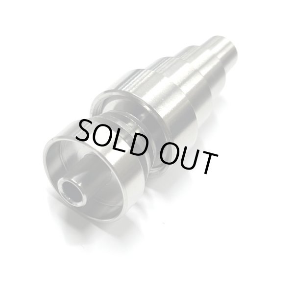 画像1: ワックス・ダブリグ用 チタン 火皿 ネイル  (太さ10mm〜19mm共通 / オスメス兼用) (1)