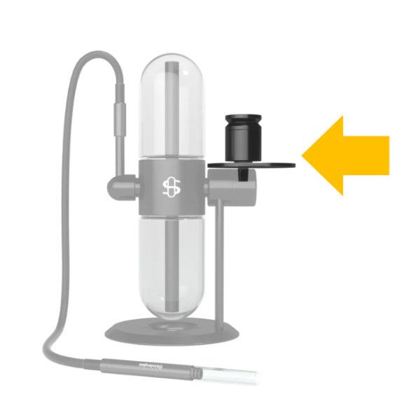 画像2: （正規品） Stundenglass - Infusion Chamber Assembly グラビティー フーカー  & ボング専用チャンバーセット（グリーン） (2)