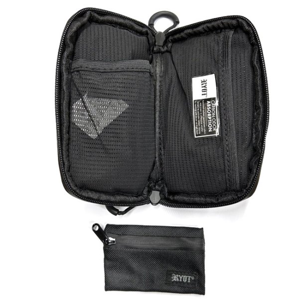 画像6: 【ニオイが漏れないバッグ】 RYOT -  Small Pack Ratz Carbon Series パイプケース (6)