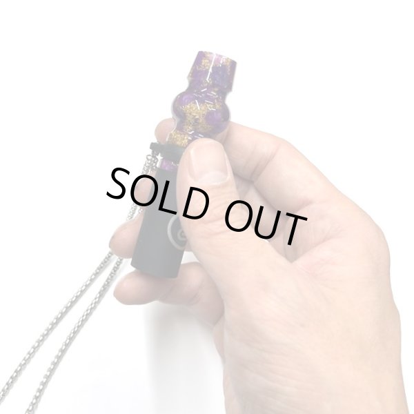 画像5: Yimi - シーシャ・フーカー用 パーソナル マウスピース(パープル&ゴールド) (5)