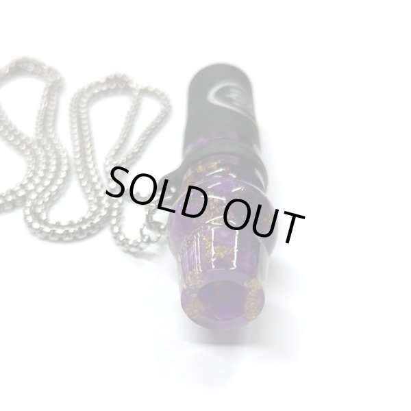 画像3: Yimi - シーシャ・フーカー用 パーソナル マウスピース(パープル&ゴールド) (3)