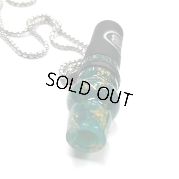 画像3: Yimi - シーシャ・フーカー用 パーソナル マウスピース(グリーン&ゴールド) (3)