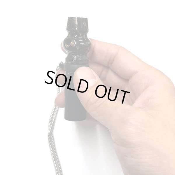 画像5: Yimi - シーシャ・フーカー用 パーソナル マウスピース(ブラック&ゴールド) (5)