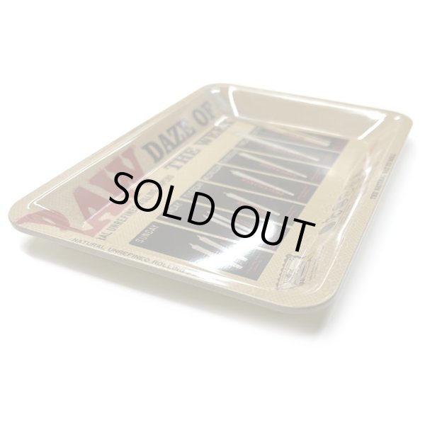 画像2: RAW - Daze of The Week メタルローリングトレイ・スモール (2)