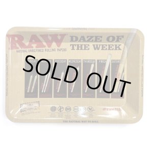 画像: RAW - Daze of The Week メタルローリングトレイ・スモール