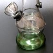 画像4: Glass Mini Bong Diamond Shape ミニ ガラスボング 13.5cm (4)