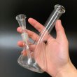 画像4: 7inch Clear Glass Bong Beaker  ガラスボング 18cm (4)