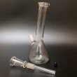 画像3: 7inch Clear Glass Bong Beaker  ガラスボング 18cm (3)