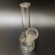 画像2: 7inch Clear Glass Bong Stand  ガラスボング 18cm (2)