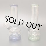 画像: Glass Mini Bong 3Rings ミニ ガラスボング 14cm