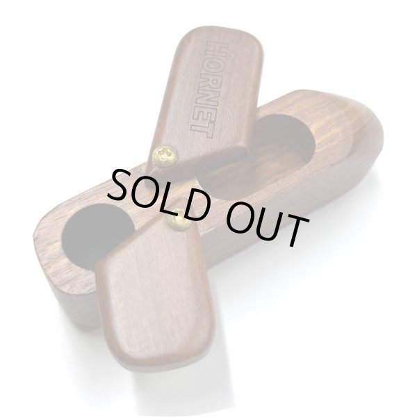 画像2: COURNOT - フタ＆ストックスペース付き ハンドメイド ウッドパイプ (2)