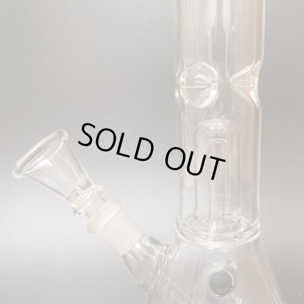 画像2: フラスコ ガラスボング - アイスドーム 25.5cm (2)