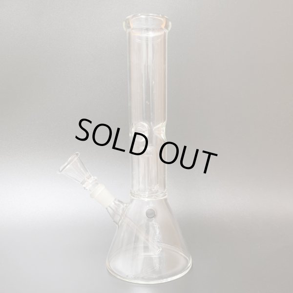 画像1: フラスコ ガラスボング - アイスドーム 25.5cm (1)