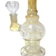 画像5: Color Changing Glass Bong ステムレス シャワーヘッド カラーチェンジ ガラスボング 19.5cm (5)