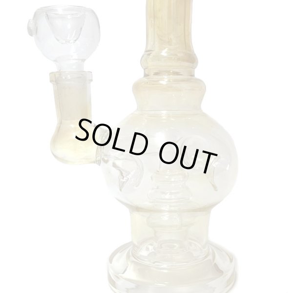 画像5: Color Changing Glass Bong ステムレス シャワーヘッド カラーチェンジ ガラスボング 19.5cm (5)